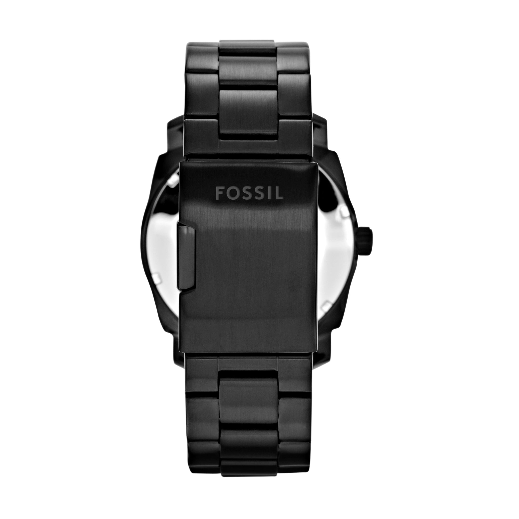 Machine Black Stainless Steel Watch – Fossil Singapore