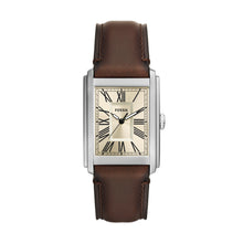Load image into Gallery viewer, Carraway Three-Hand Brown Leather Watch
