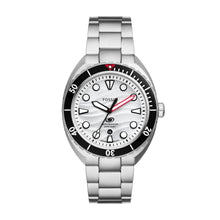 Load image into Gallery viewer, Breaker Three-Hand Date Stainless Steel Watch
