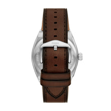 Load image into Gallery viewer, Everett Three-Hand Date Brown Leather Watch
