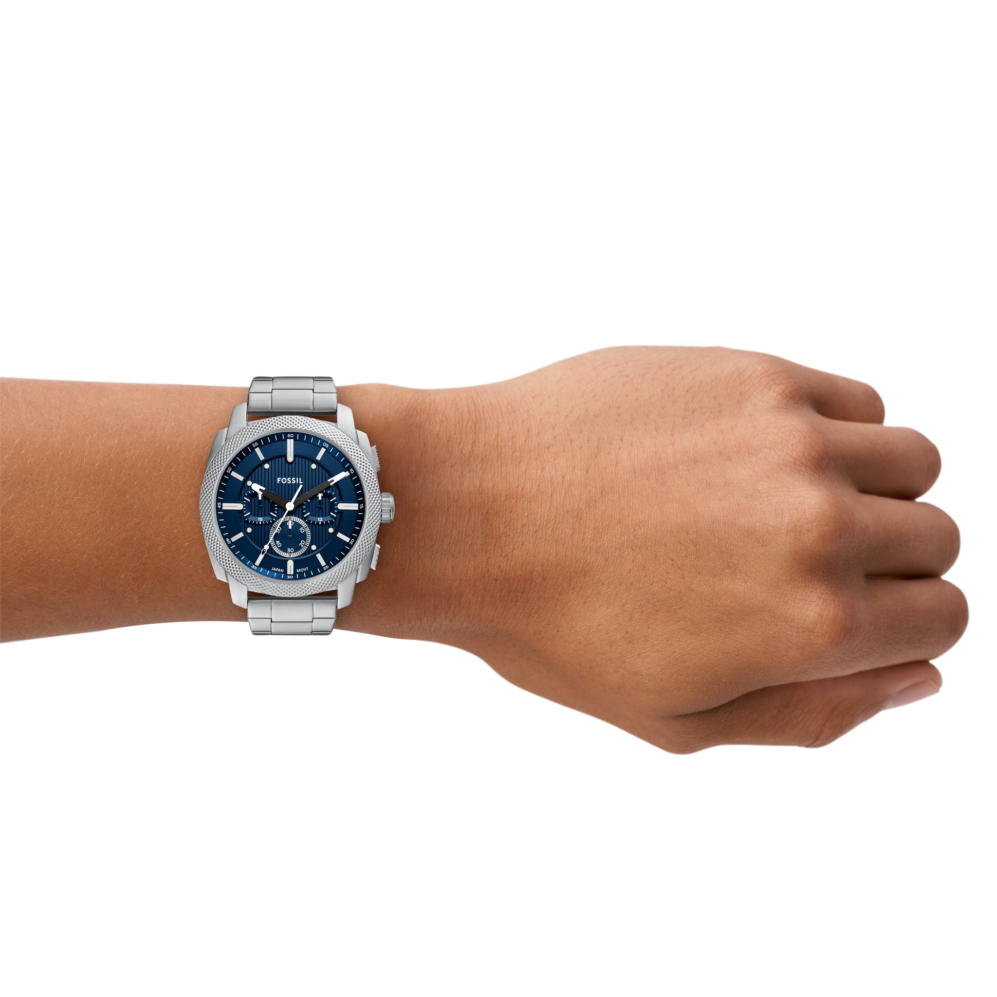 Machine Chronograph Stainless Steel Watch – Fossil Singapore