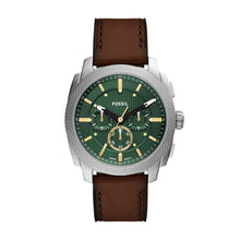 Load image into Gallery viewer, Machine Chronograph Brown Leather Watch
