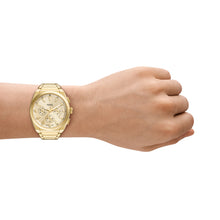 Load image into Gallery viewer, Everett Chronograph Gold-Tone Stainless Steel Watch
