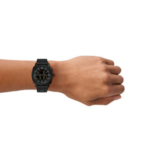 Load image into Gallery viewer, Machine Big Tic Black Stainless Steel Watch
