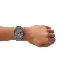 Load image into Gallery viewer, Machine Chronograph Smoke Stainless Steel Watch
