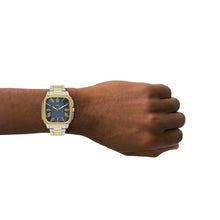 Load image into Gallery viewer, Crosby Three-Hand Date Two-Tone Stainless Steel Watch
