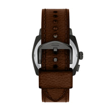 Load image into Gallery viewer, Machine Big Tic Brown Leather Watch
