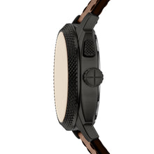 Load image into Gallery viewer, Machine Big Tic Brown Leather Watch
