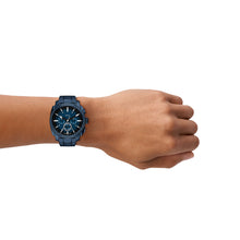 Load image into Gallery viewer, Machine Chronograph Navy Stainless Steel Watch
