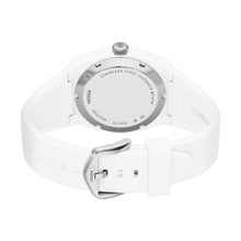 Load image into Gallery viewer, Everett Three-Hand White Silicone Watch
