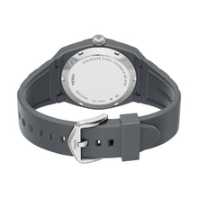 Load image into Gallery viewer, Everett Three-Hand Gray Silicone Watch
