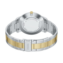 Load image into Gallery viewer, Minimalist Three-Hand Two-Tone Stainless Steel Watch
