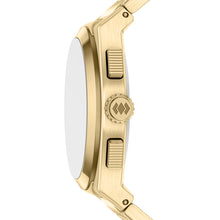 Load image into Gallery viewer, Everett 44mm Chronograph Gold-Tone Stainless Steel Watch
