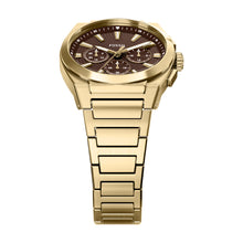 Load image into Gallery viewer, Everett 44mm Chronograph Gold-Tone Stainless Steel Watch
