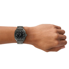 Load image into Gallery viewer, Machine 41mm Three-Hand Date Smoke Stainless Steel Watch
