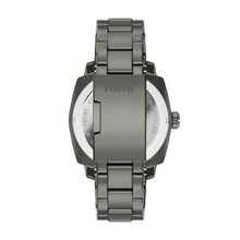 Load image into Gallery viewer, Machine 41mm Three-Hand Date Smoke Stainless Steel Watch
