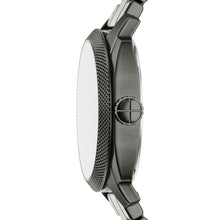 Load image into Gallery viewer, Machine 41mm Three-Hand Date Smoke Stainless Steel Watch
