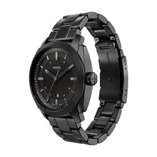 Load image into Gallery viewer, Machine 41mm Three-Hand Date Black Stainless Steel Watch
