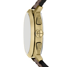 Load image into Gallery viewer, Machine 44mm Chronograph Brown Leather Watch
