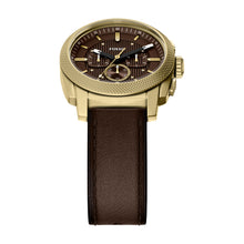 Load image into Gallery viewer, Machine 44mm Chronograph Brown Leather Watch
