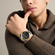 Load image into Gallery viewer, Grant Chronograph Two-Tone Stainless Steel Watch Set
