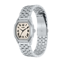 Load image into Gallery viewer, Harlow 33mm Three-Hand Stainless Steel Watch
