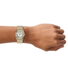 Load image into Gallery viewer, Harlow 33mm Three-Hand Two-Tone Stainless Steel Watch
