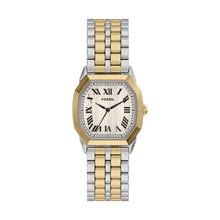 Load image into Gallery viewer, Harlow 33mm Three-Hand Two-Tone Stainless Steel Watch
