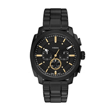 Load image into Gallery viewer, Fossil Machine Black Chronograph Watch FS6222
