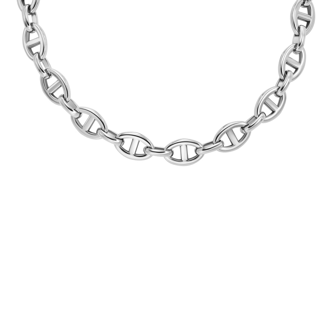 Heritage D-Link Stainless Steel Chain Necklace