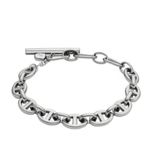 Load image into Gallery viewer, Heritage D-Link Stainless Steel Chain Bracelet
