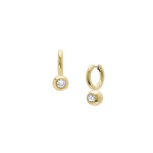 Load image into Gallery viewer, Bright Baubles Gold-Tone Brass Hoop Earrings
