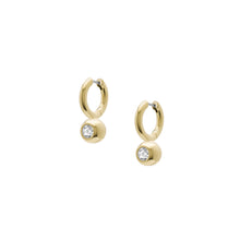 Load image into Gallery viewer, Bright Baubles Gold-Tone Brass Hoop Earrings
