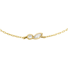 Load image into Gallery viewer, Ellis Toi Et Moi Gold-Tone Brass Station Bracelet
