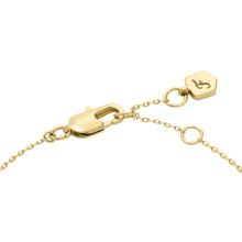 Load image into Gallery viewer, Ellis Toi Et Moi Gold-Tone Brass Station Bracelet
