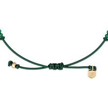 Load image into Gallery viewer, Sutton Mini Moments Green Beaded Clover Bracelet
