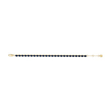 Load image into Gallery viewer, Ellis Pavé Glitz Gold-Tone Brass Tennis Chain Bracelet
