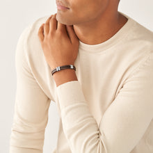 Load image into Gallery viewer, Leather Essentials Brown Leather Strap Bracelet
