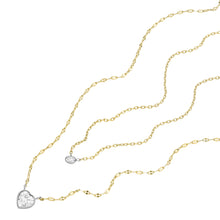 Load image into Gallery viewer, Sadie Tokens Of Affection Two-Tone Stainless Steel Chain Necklace
