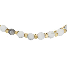Load image into Gallery viewer, All Stacked Up Howlite Chain Beaded Bracelet

