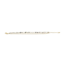 Load image into Gallery viewer, All Stacked Up Howlite Chain Beaded Bracelet
