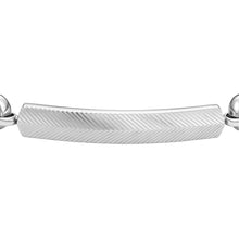 Load image into Gallery viewer, Harlow Linear Texture Stainless Steel Chain Bracelet
