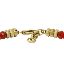 Load image into Gallery viewer, All Stacked Up Red Agate Beaded Bracelet
