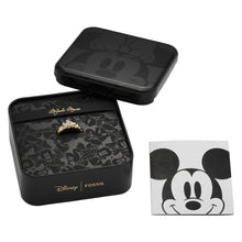 Load image into Gallery viewer, Disney x Fossil Special Edition Gold-Tone Stainless Steel Center Focal Ring
