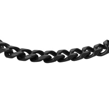 Load image into Gallery viewer, Bold Chains Black Stainless Steel Chain Bracelet
