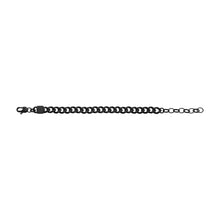 Load image into Gallery viewer, Bold Chains Black Stainless Steel Chain Bracelet

