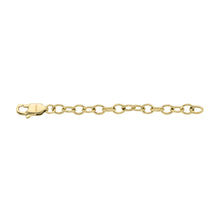 Load image into Gallery viewer, All Stacked Up Gold-Tone Stainless Steel Chain Necklace Extender
