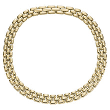 Load image into Gallery viewer, Arden Watch Links Gold-Tone Stainless Steel Chain Necklace
