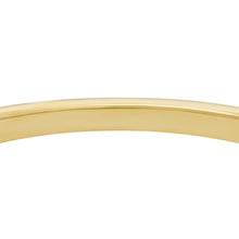 Load image into Gallery viewer, Sadie All My Love Gold-Tone Stainless Steel Heart Bangle Bracelet
