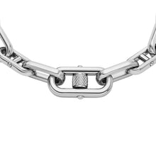 Load image into Gallery viewer, Knox Knurled Texture Stainless Steel Chain Bracelet

